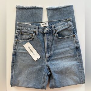 Agolde High Rise Straight Jeans